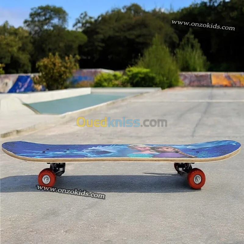 Skateboard, Planche de roulettes en bois pour adulte