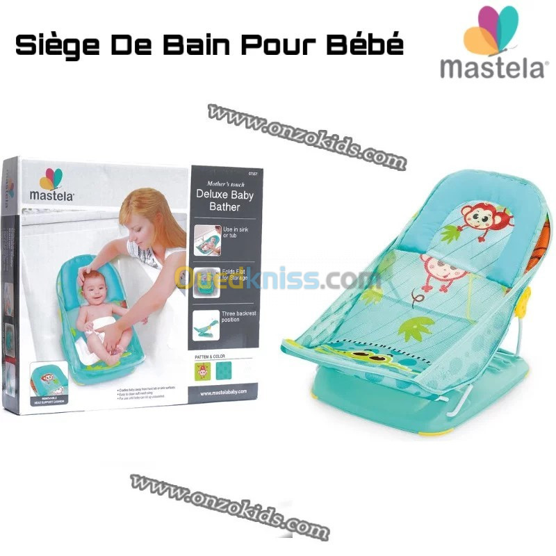 Siège De Bain Deluxe Pour Bébé  Mastela