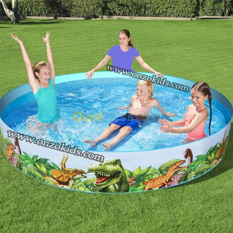 Piscine rigide Dinosaure Fill N Fun 244 x 46 cm - Bestway