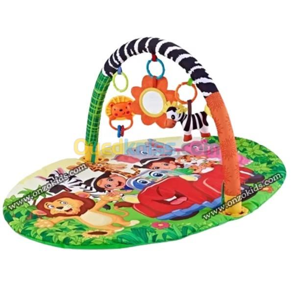 Tapis déveil et de jeu pour bébé - Hippo Baby