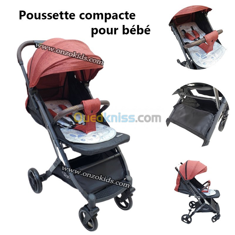 Poussette compacte pour bébé | Boyi