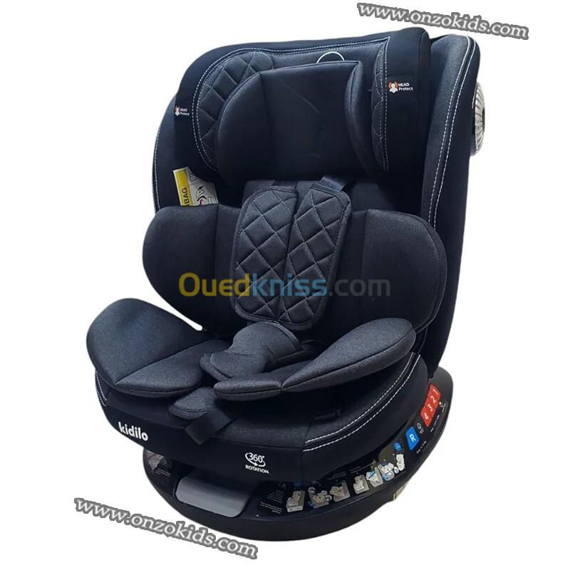 Siège auto isofix pivotant - Kidilo