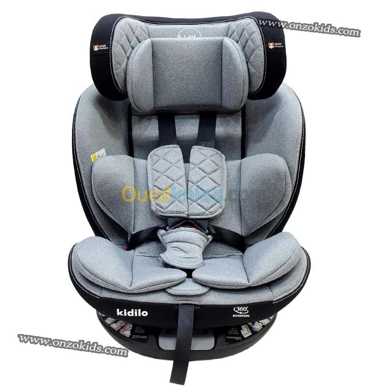 Siège auto isofix pivotant - Kidilo