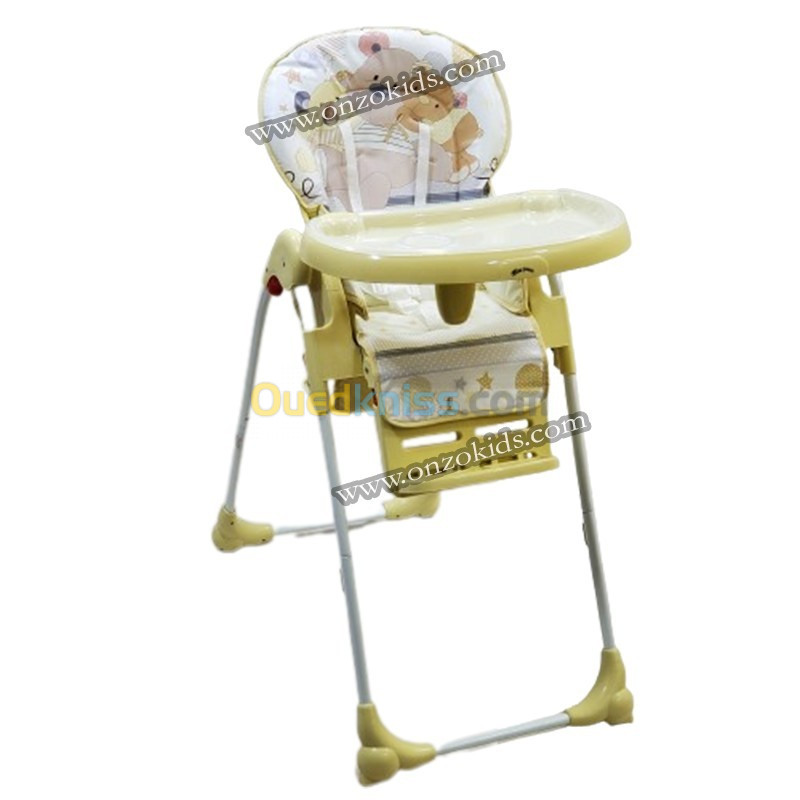 Chaise haute réglable pour bébé mini pouce 