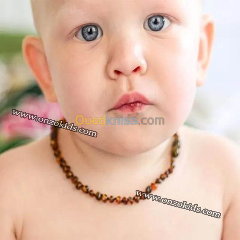 Collier de ambre pour bébé - AMBEROS