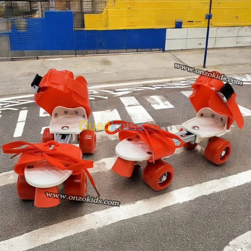 Chaussures de patins à rouletts réglable