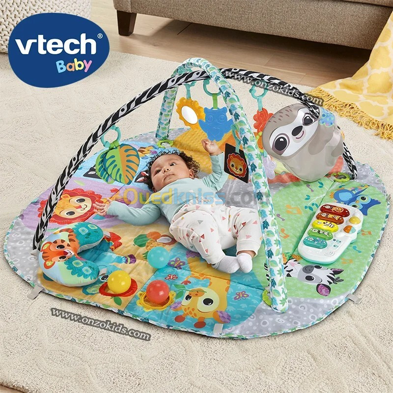 Maxi Tapis d'éveil Sensoriel 7en1 -Vtech