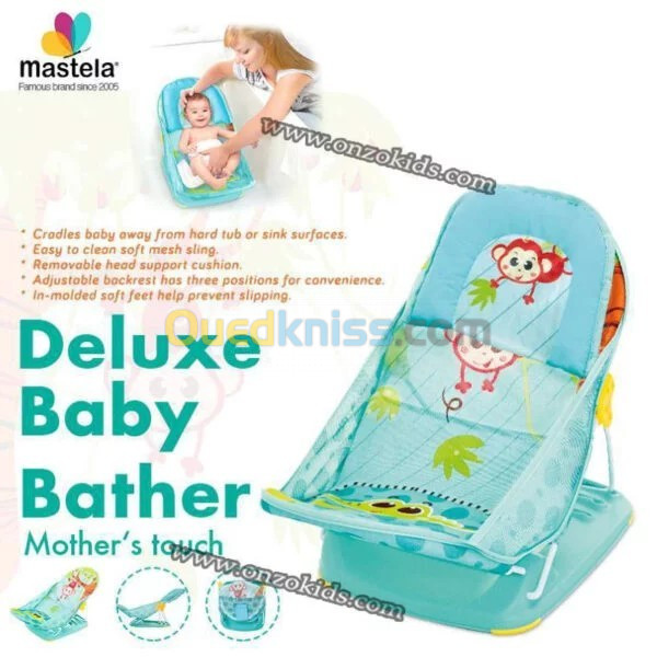 Siège De Bain Deluxe Pour Bébé  Mastela