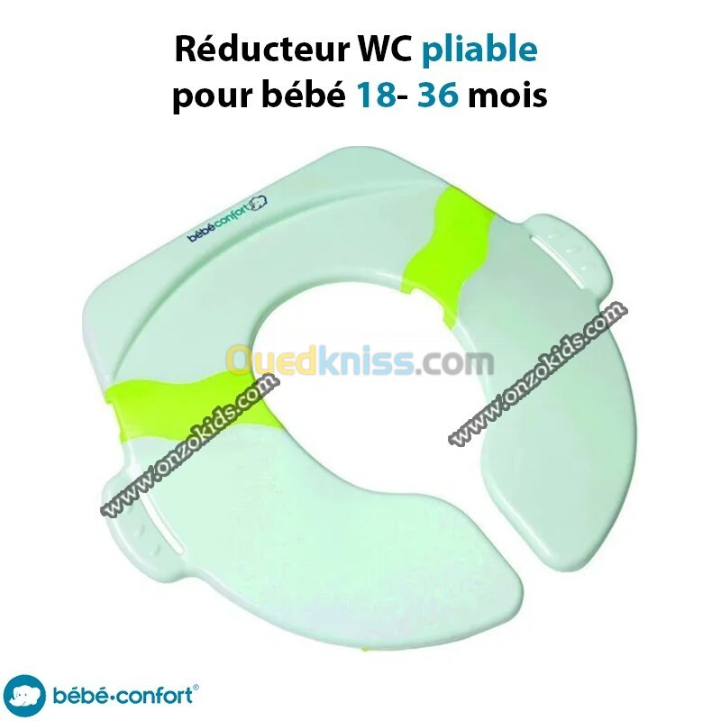 Réducteur WC pliable pour bébé 18-36 mois