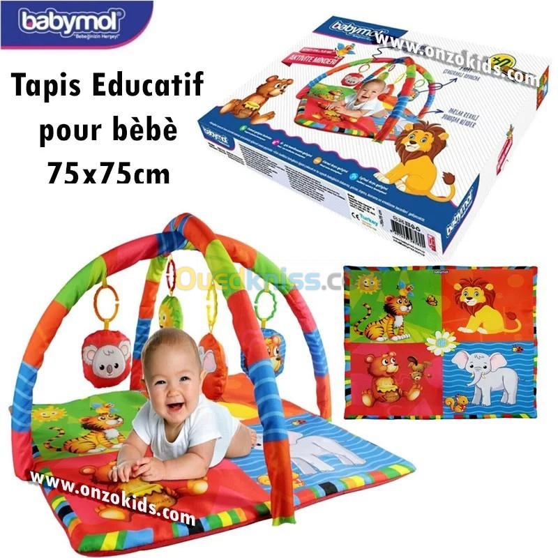 Tapis de activités éducatives pour bébé 75X75 - Babymol