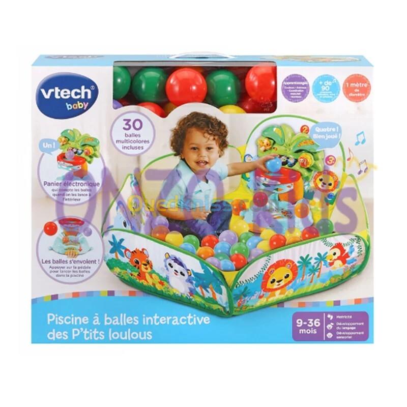 Piscine à balles interactive Des P'tits loulous pour bébé - Vtech