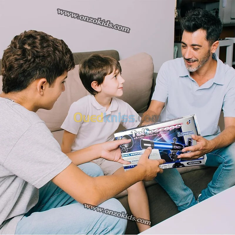 Télescope lunaire pour enfants