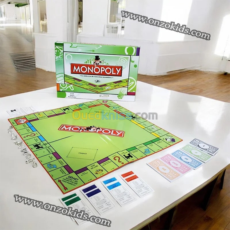 Jeu de société familial premier choix Monopoly