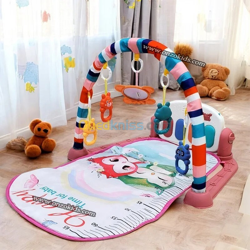 Tapis d'éveil et de développement pour bébés avec piano