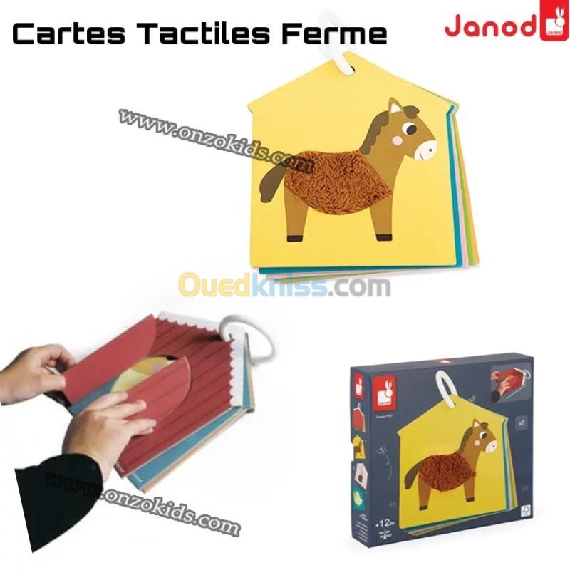   Jeux éducatifs Cartes Tactiles Ferme