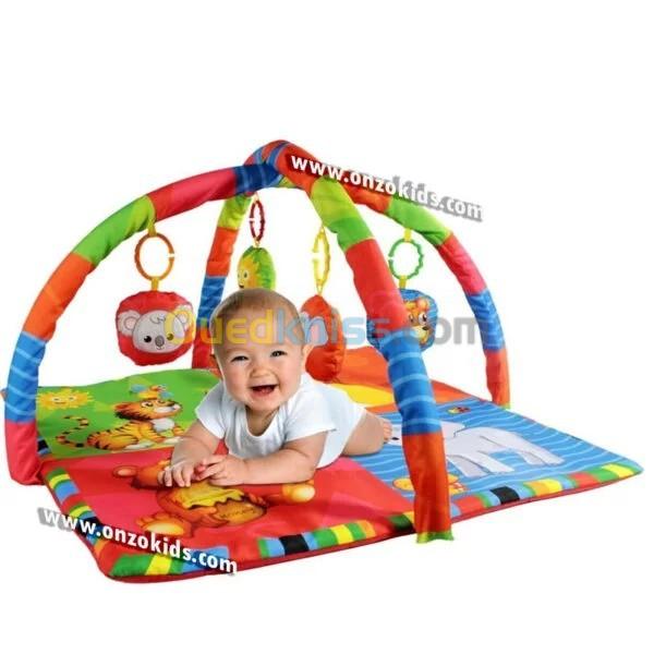 Tapis de activités éducatives pour bébé 75X75 - Babymol