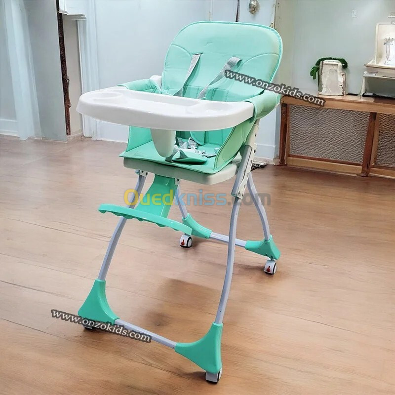 Chaise haute pour bébé pliable portable | Mattia