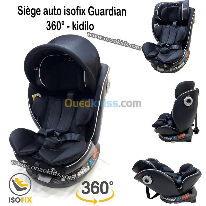 Siège auto isofix 0 - 36 Kg Pivotant Guardian - Kidilo