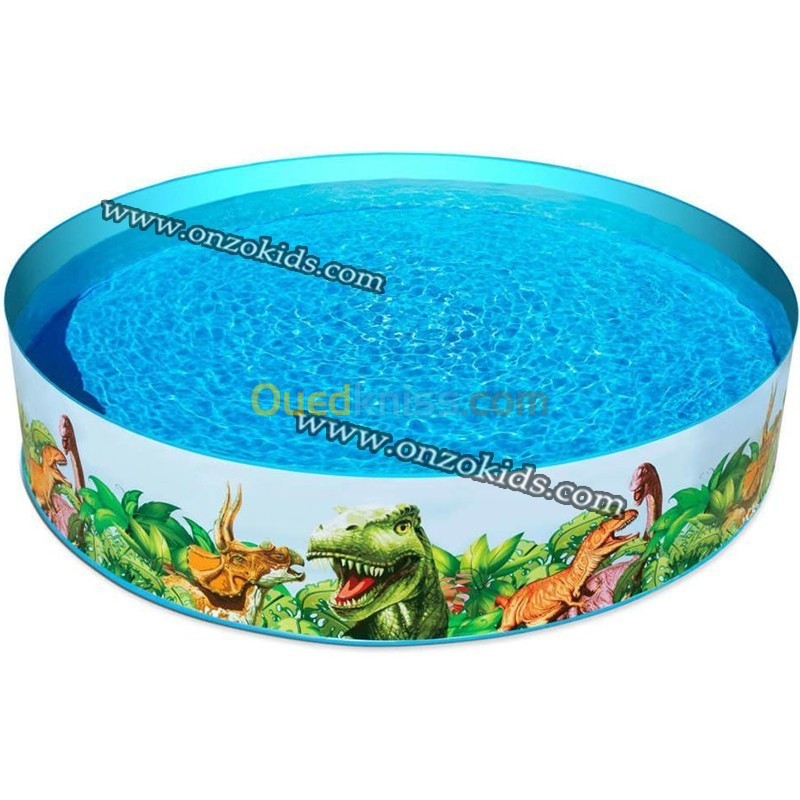 Piscine rigide Dinosaure Fill N Fun 244 x 46 cm - Bestway