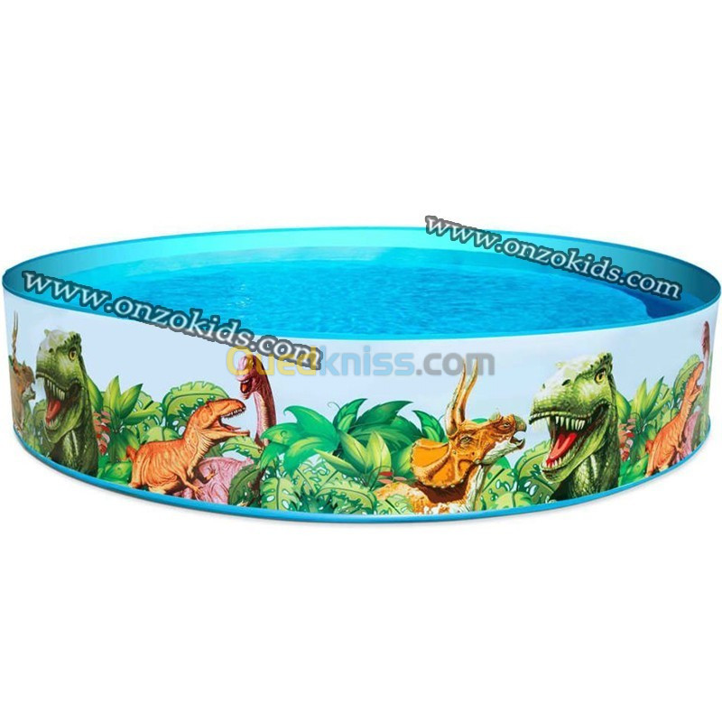 Piscine rigide Dinosaure Fill N Fun 244 x 46 cm - Bestway