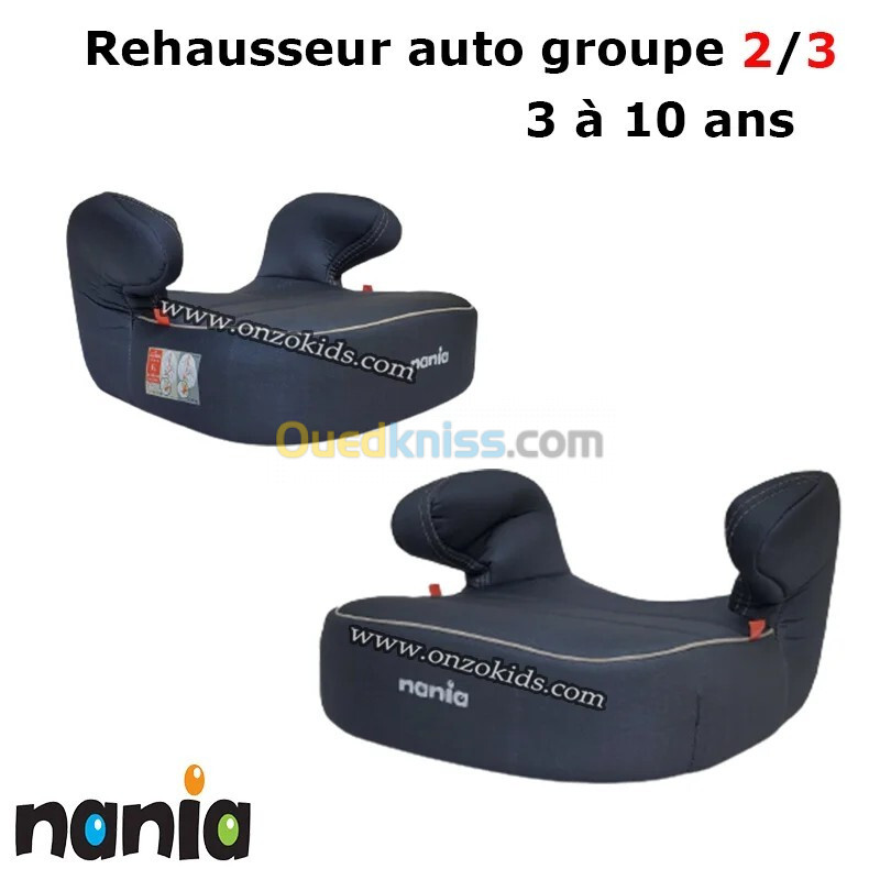 Rehausseur auto Groupe 2/3