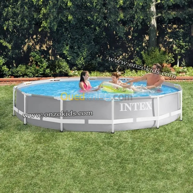 Piscine hors sol ronde 366 x 76 cm avec pompe de filtration | Intex