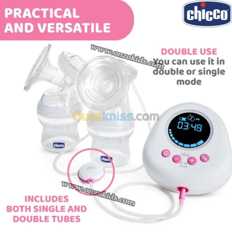 Tire lait électrique double Naturally Me - Chicco