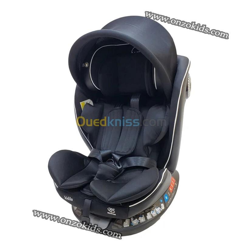 Siège auto isofix 0 - 36 Kg Pivotant Guardian - Kidilo