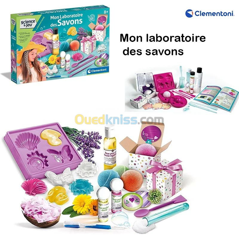 Mon laboratoire des savons Clementoni