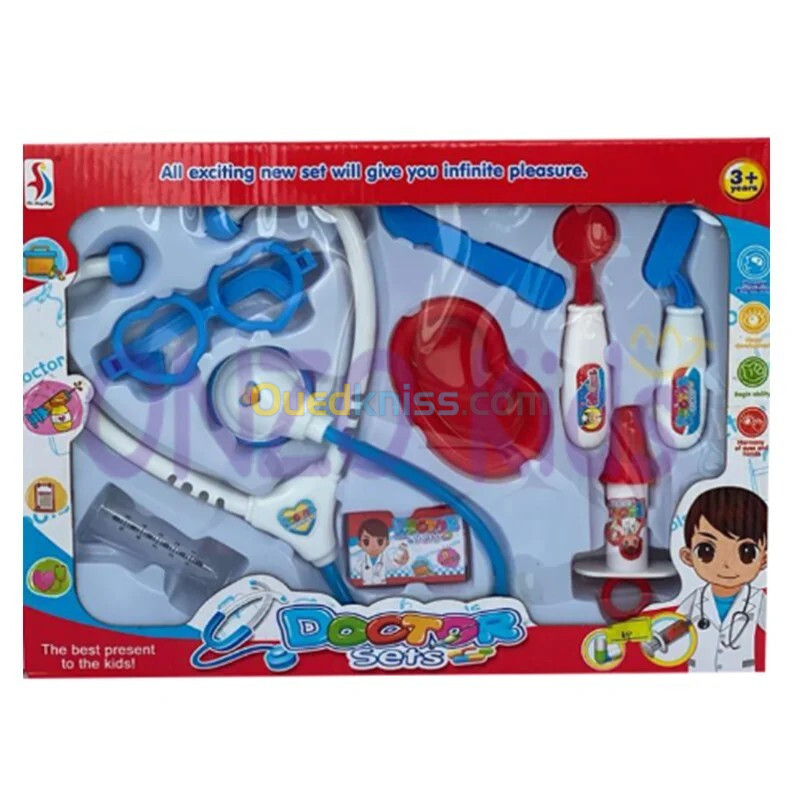 Ensemble de jouets de médecin pour enfant