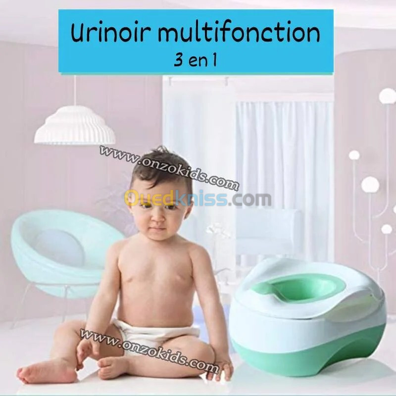 pot 3 en 1 pour bébé et enfant - Baby potty