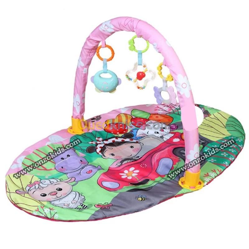 Tapis déveil et de jeu pour bébé - Hippo Baby