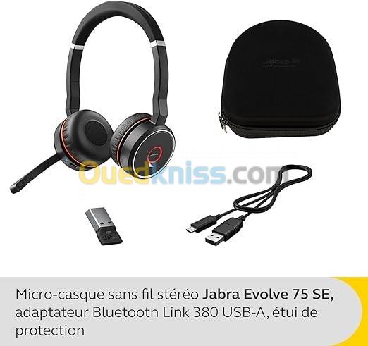 JABRA Evolve 75 stéréo Bluetooth