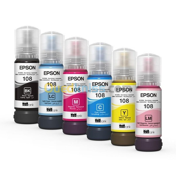 Pack bouteille encre EPSON 108 ORIGINAL