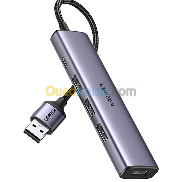  Hub d'extension UGREEN USB 3.0 4 ports avec PD REF : 20805