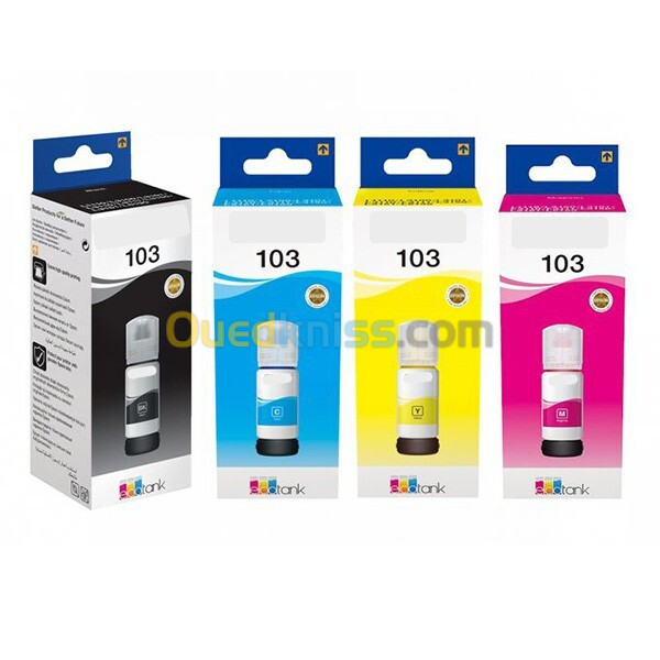 Pack bouteille encre EPSON Compatible 103