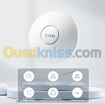 Point d'accès TENDA I27 WiFi 6 AX3000 Gigabit Double Bande 