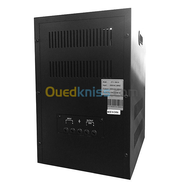 Stabilisateur de tension (AVR) type servomoteur ZTY  10 KVA iCon