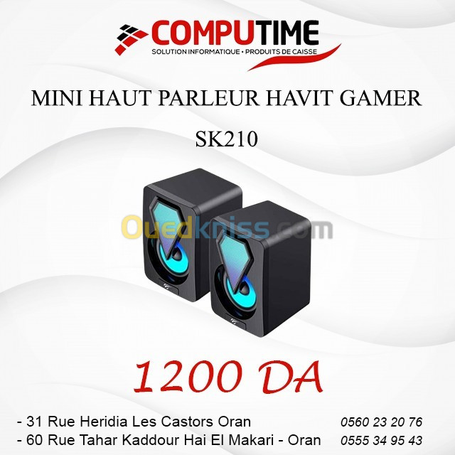 MINI HAUT PARLEUR HAVIT GAMER SK210 