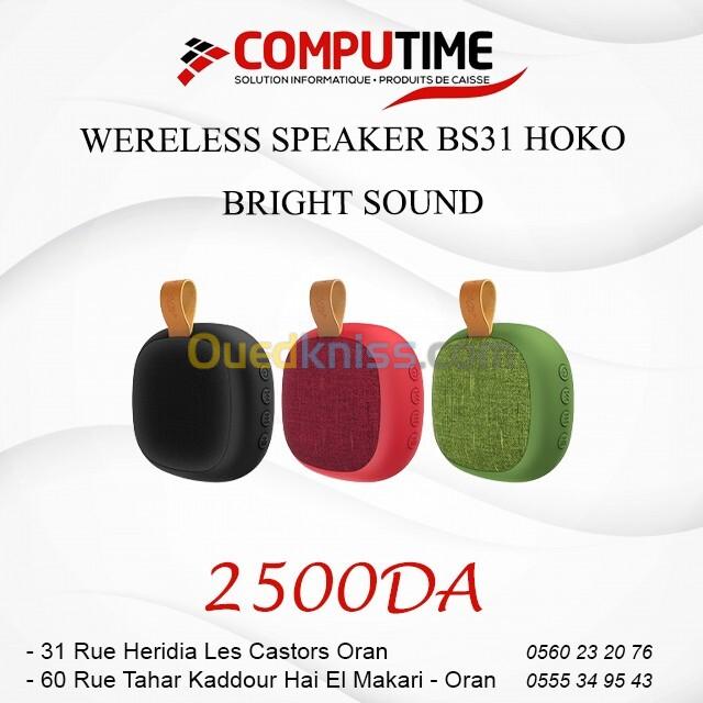 Wireless speaker “BS31 Bright sound” portable loudspeaker