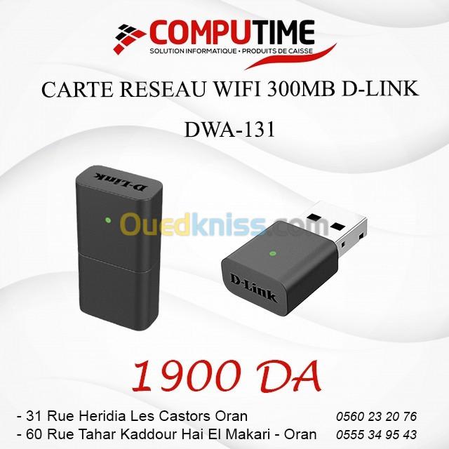 CARTE RESEAU WIFI 300MB D-LINK DWA-131