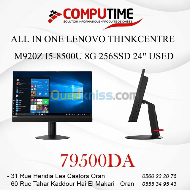 ALL IN ONE LENOVO THINKCENTRE M920Z I5-8500U 8G 256SSD 24" USED