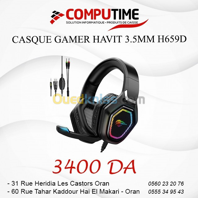 CASQUE GAMER HAVIT H659D