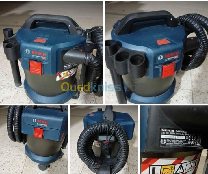 Bosch aspirateur 18v 1 batterie 5ah chargeur 