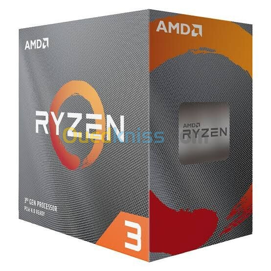 AMD Ryzen 3 3100 4-Core, 8-Thread Unlocked Desktop Processor with Wraith Stealth Cooler