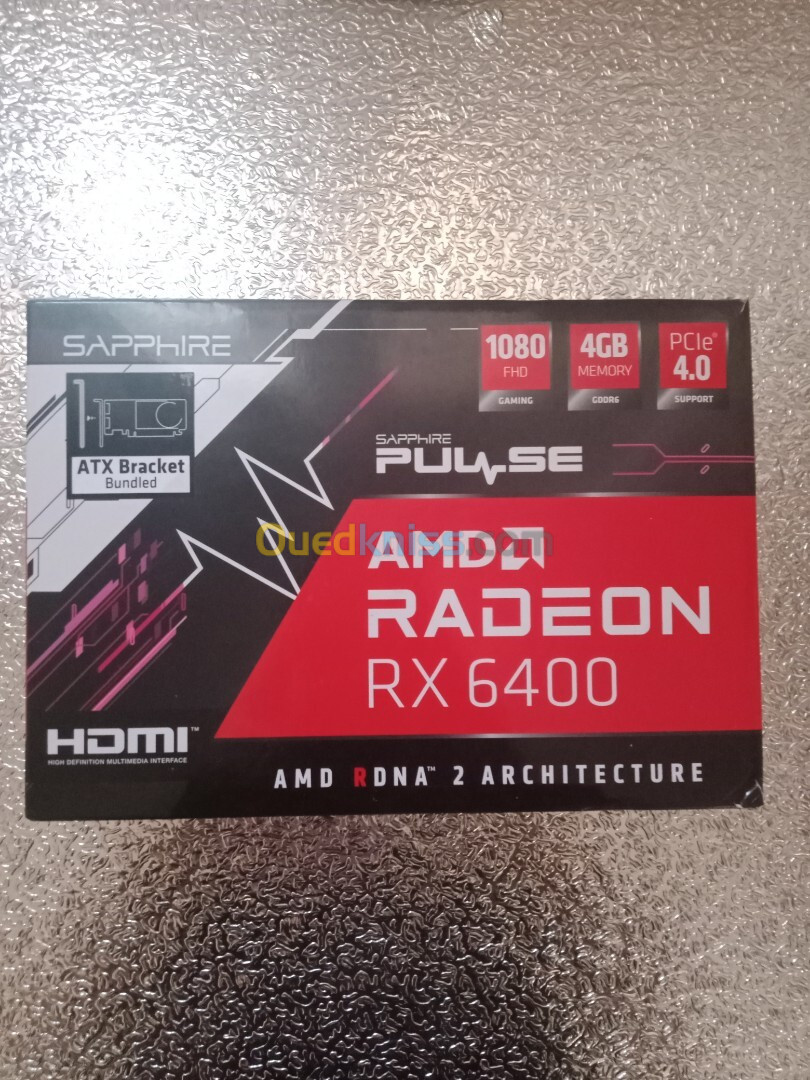 Sapphire Pulse AMD Radeon RX 6400 4GDDR6 Low Profile 