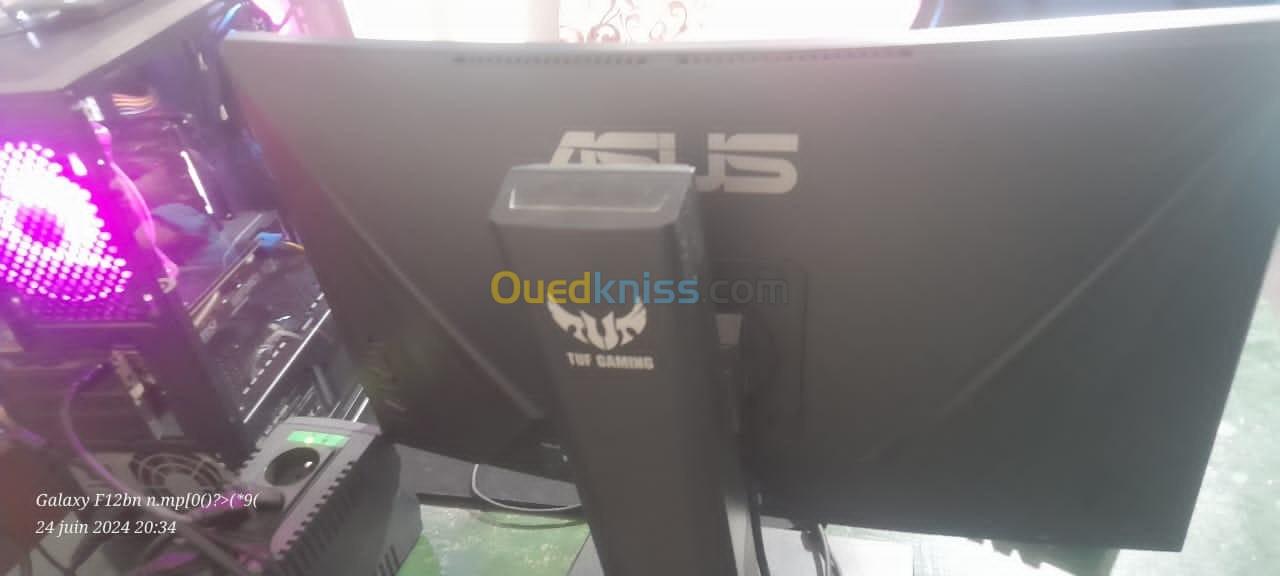 Ecran asus tuf 24 pouce curved 144 hz 1ms