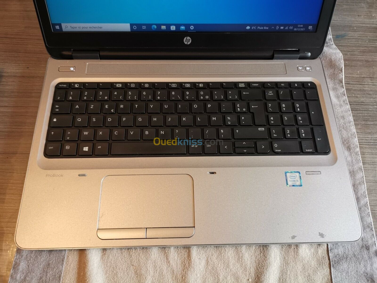 HP ProBook 650 G2 15.6"- Core I3 6ème Génération- HDD : 500 GB - RAM : 4GB -Emplacement SIM INTERNET