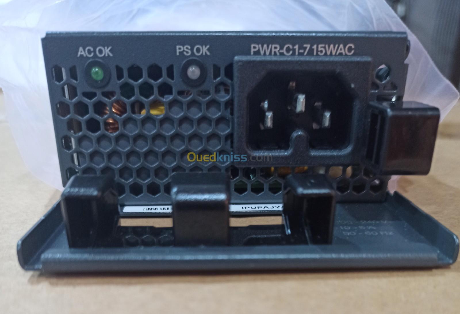 Cisco Bloc Alimentation Switch 3850 PWR-C1-715WAC/2 | Cisco PWR-C1-715WAC