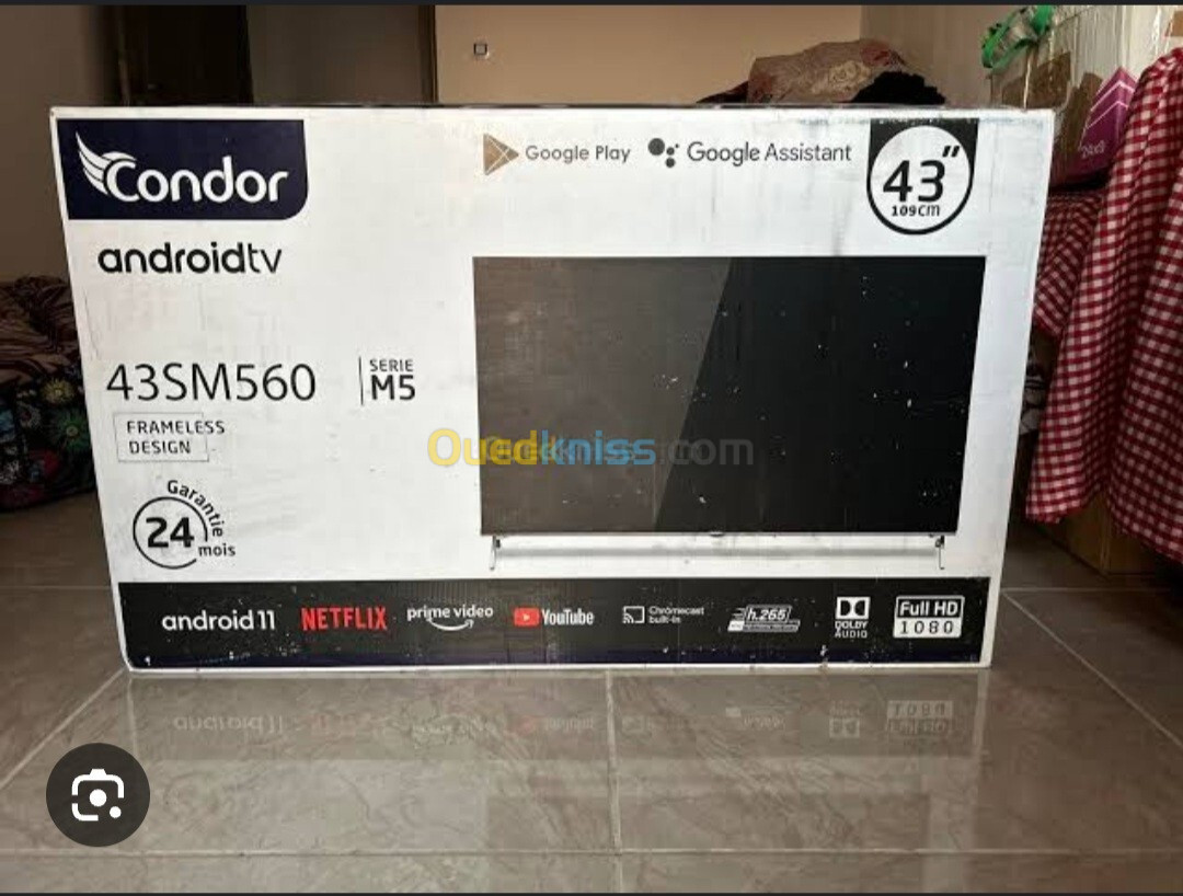 Télévision LED Condor Android TV 43"